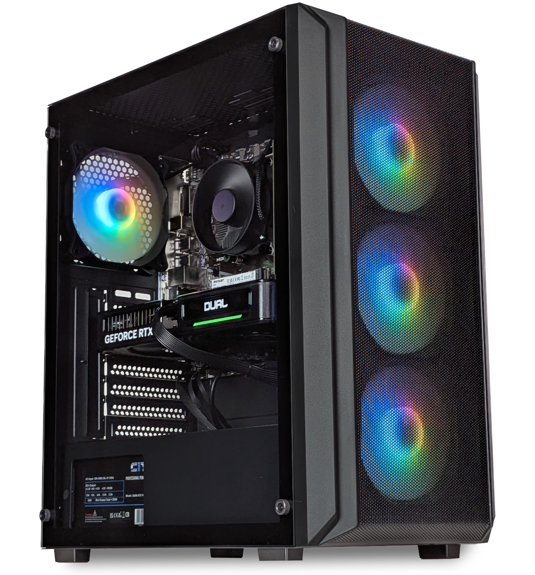 ionz Gaming PC - AMD Ryzen 5 5500, RTX 3050 6GB Graphics Card
